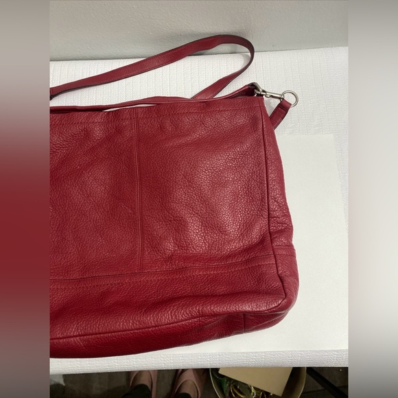 Coach Park Hobo bag Color Red wine F23293 - Picture 5 of 10